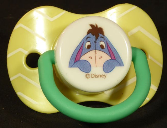 Yellow dummy Pacifier DISNEY eeyore NUK teat