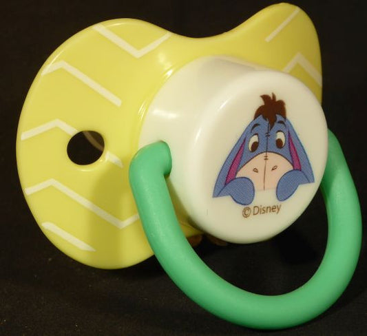 Yellow dummy Pacifier DISNEY eeyore NUK teat