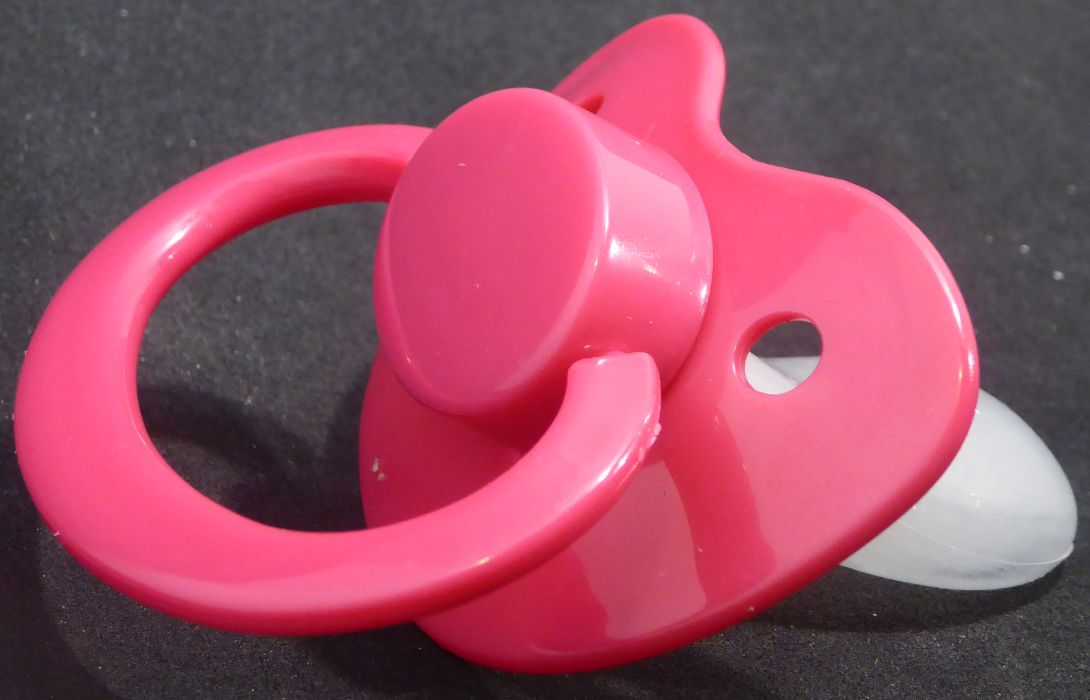 Hot pink Large Shield Pacifier