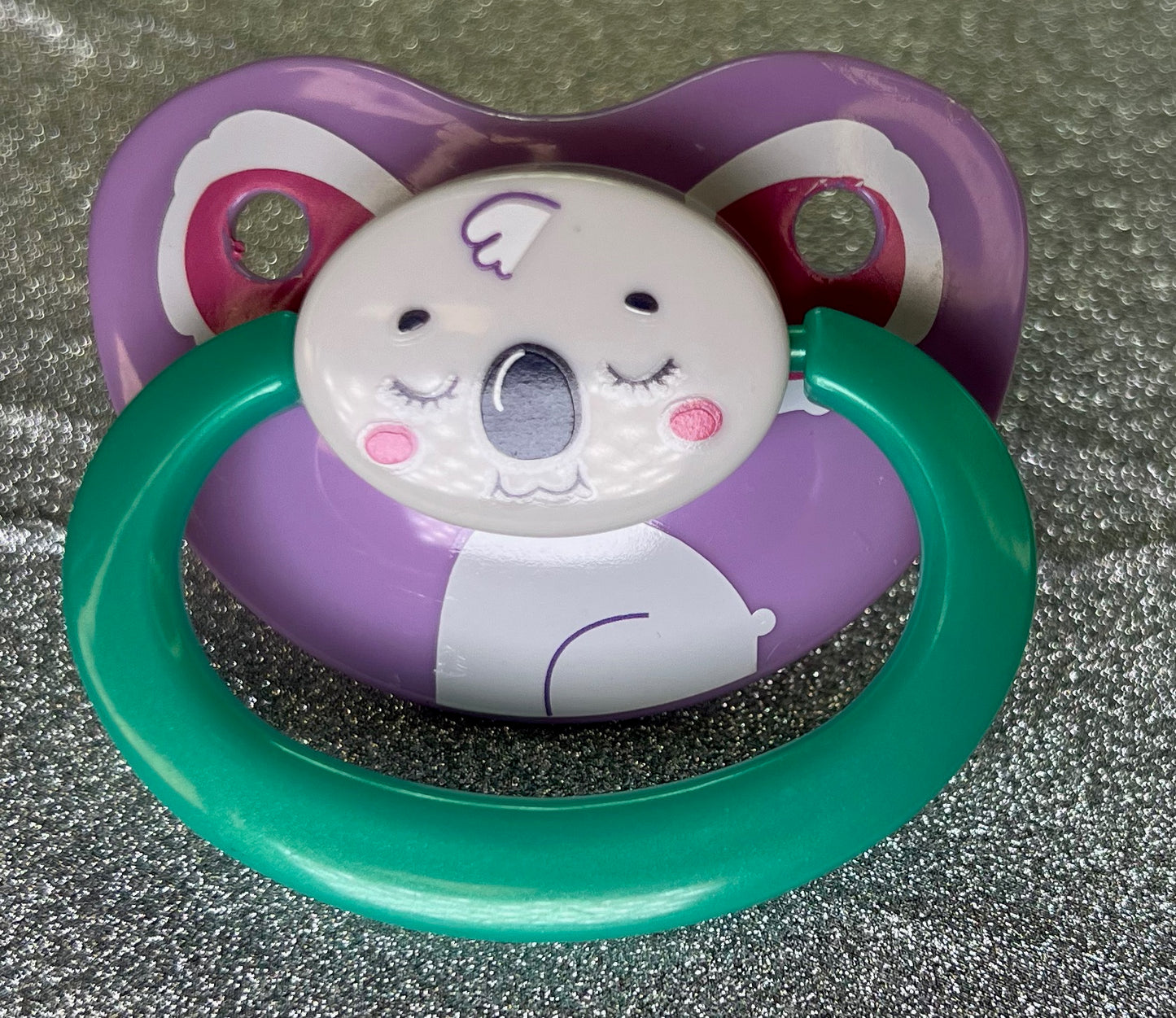 Purple Koala Pacifier