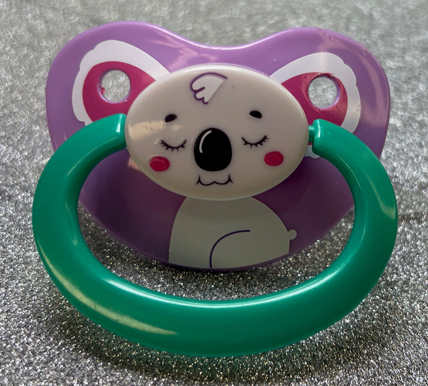 Purple Koala Pacifier