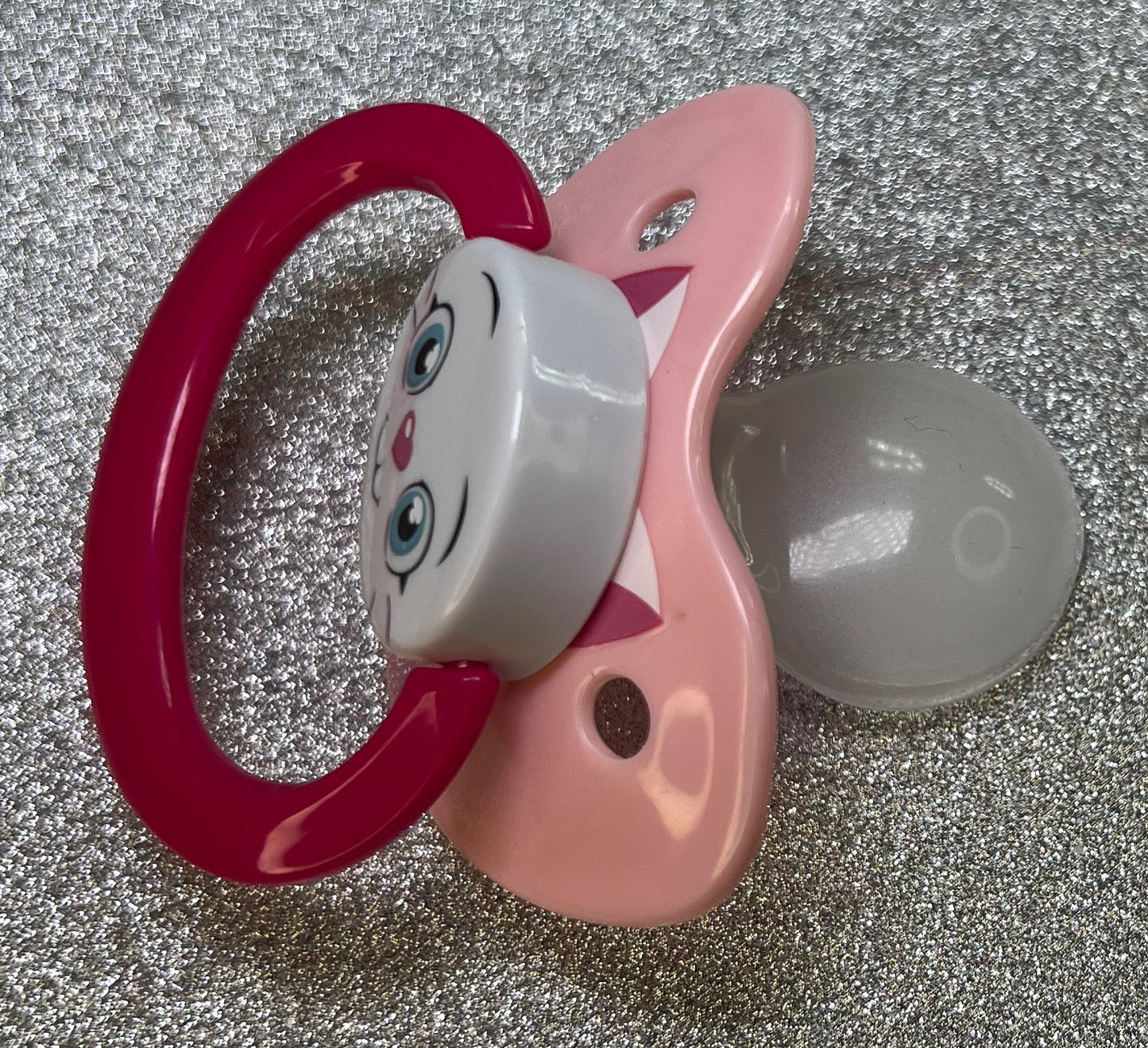 Pink Cat Pacifier