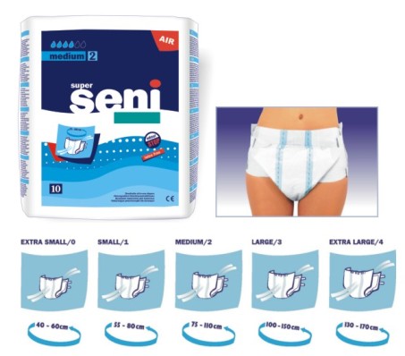 SENI super disposable nappy