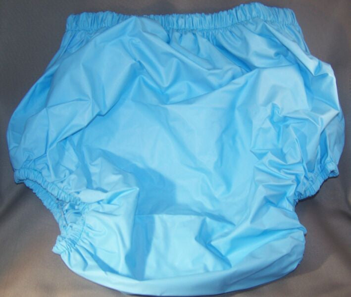 plastic pants PVC blue