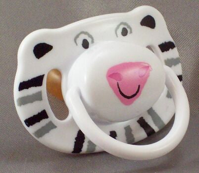 White Tiger Pacifier