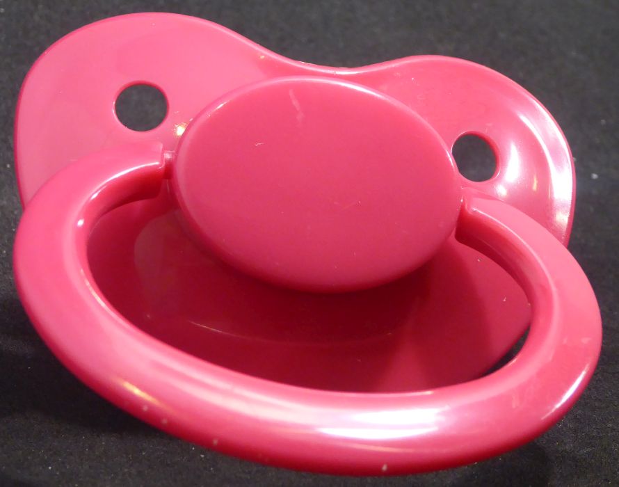 Hot pink Large Shield Pacifier – Inner Child