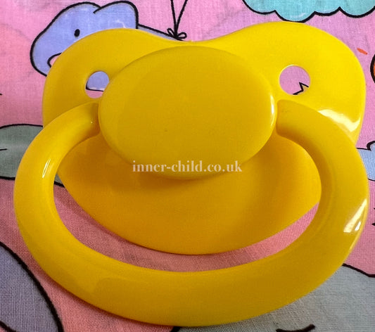 Yellow Large Shield Pacifier