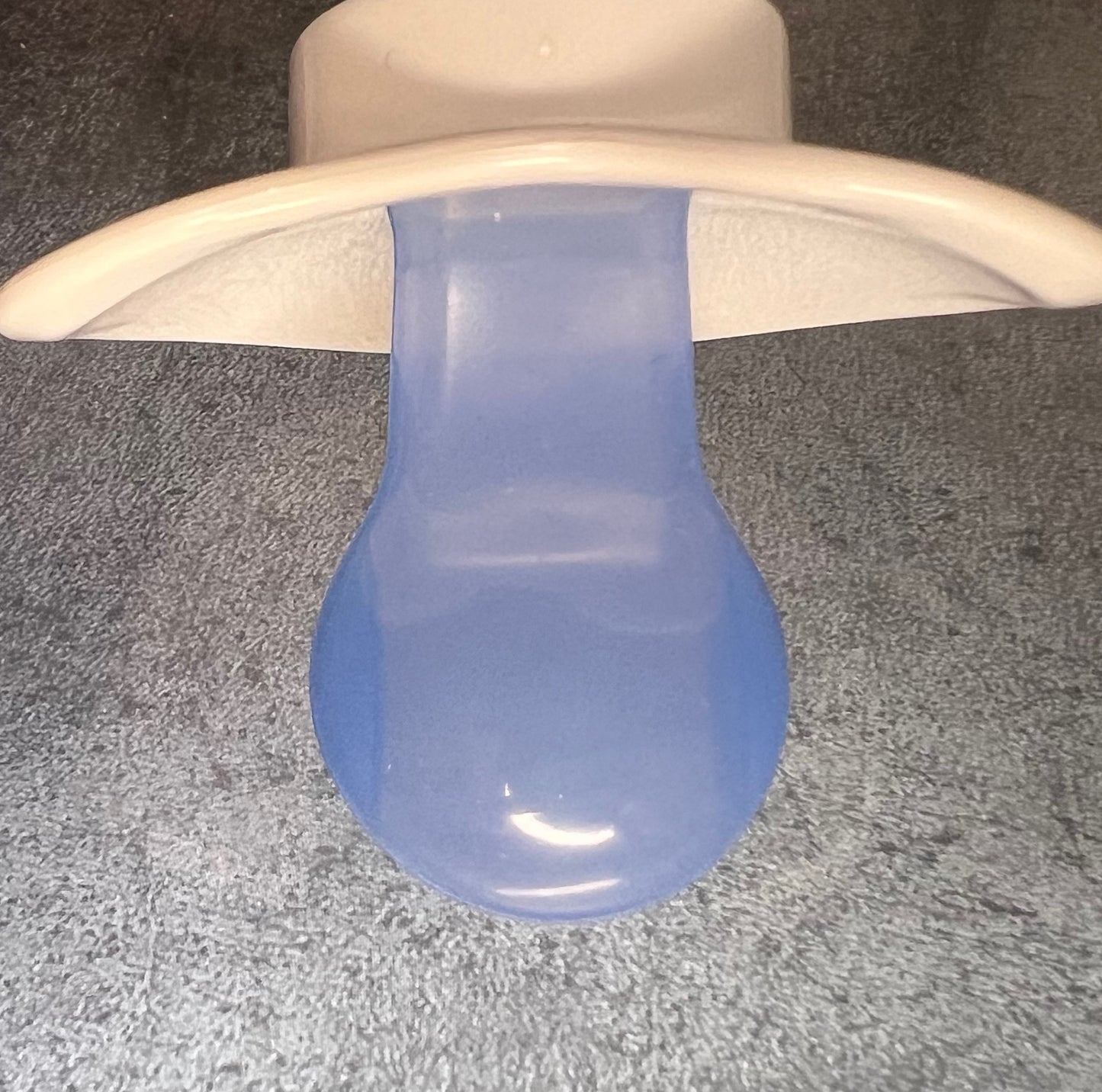 Blue Teat With Solid Edge (Silicone)