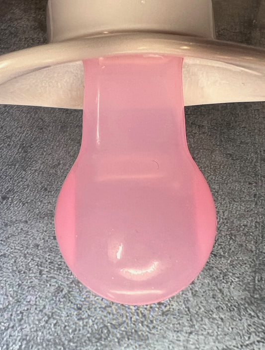 Baby Pink Teat With Solid Edge (Silicone)