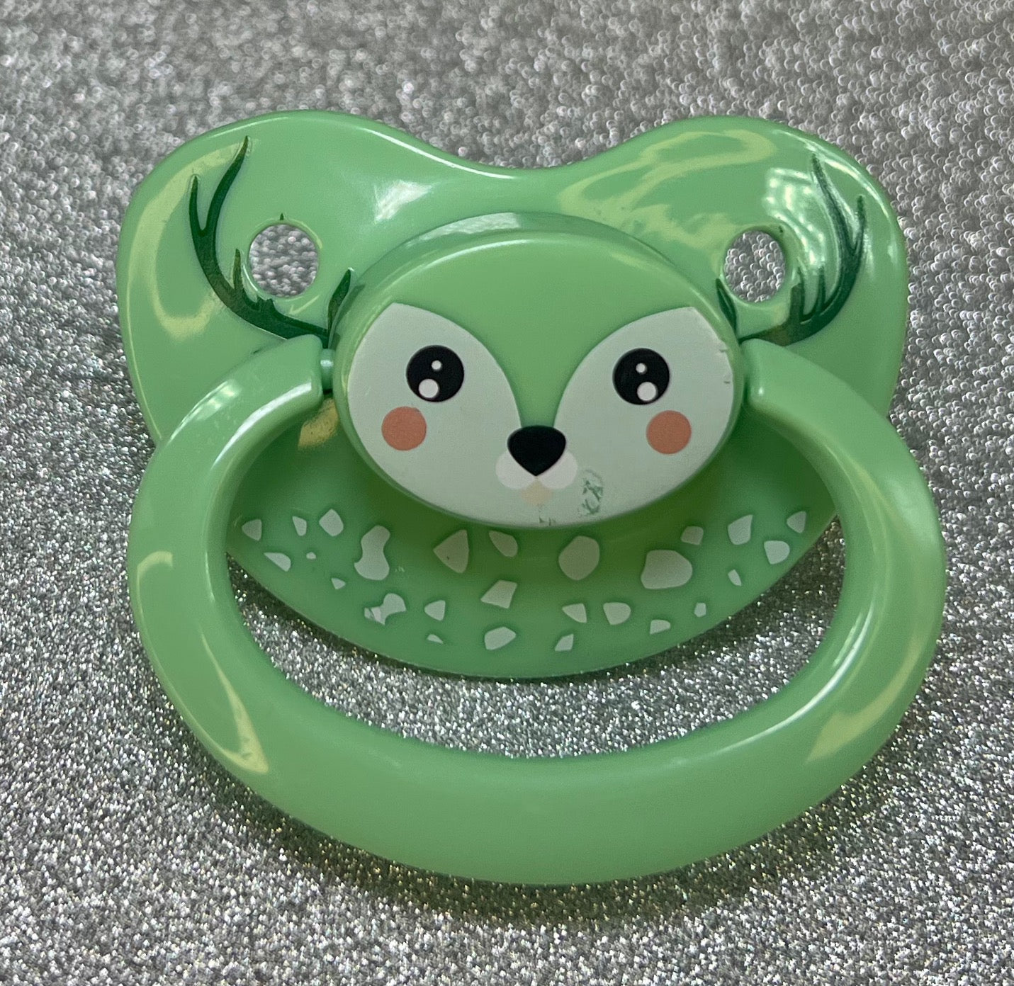 Regular Green Pacifier Green Deer Pacifier – Inner Child