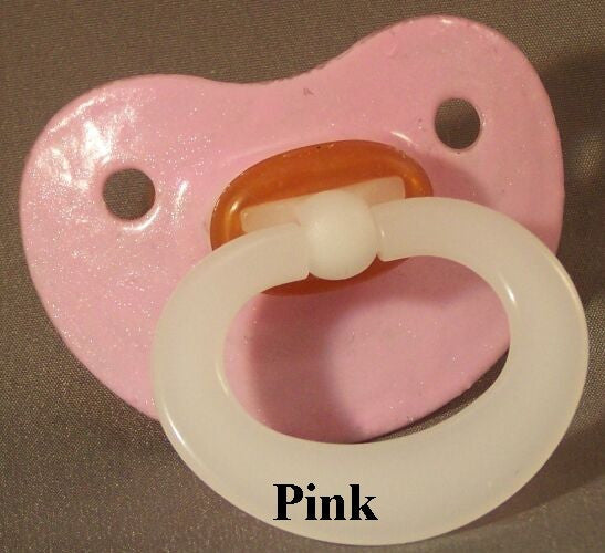 NUK Pacifier hand decorated in pink – Inner Child