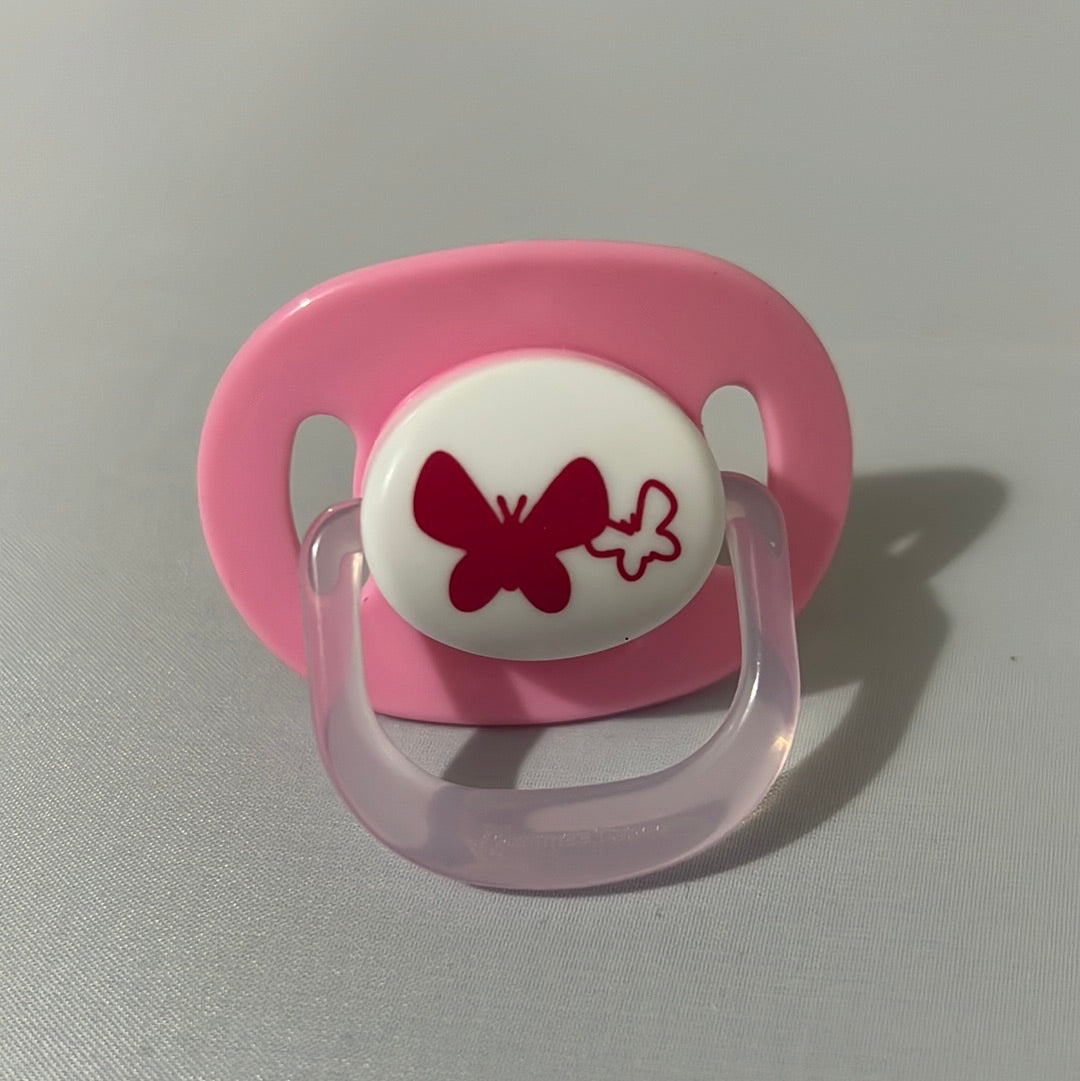 Pink Marshall Pacifier Pink Butterfly Pacifier – Inner Child