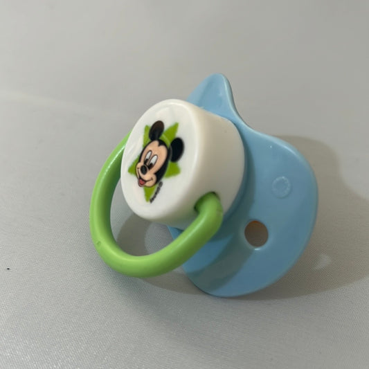 Micky Mouse Green and Blue Pacifier